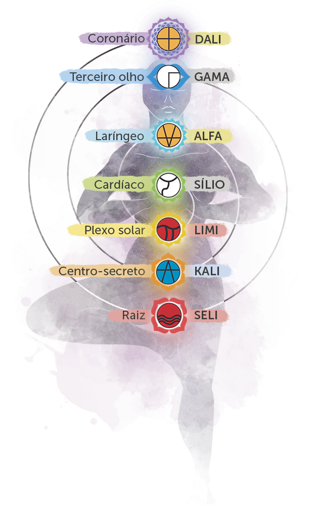 7 Chakras E 7 Plasmas - Rota Lunar